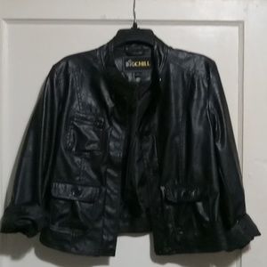 FOE LEATHER jacket..🖤